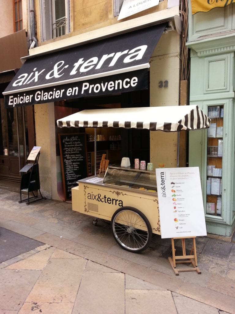 Aix&terra épicerie et glacier en provence