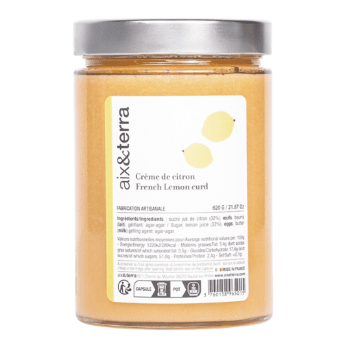 Crème de citron aix&terra