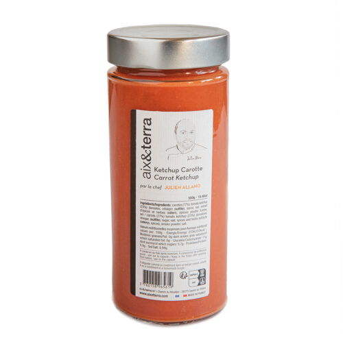Le Ketchup carotte de Julien Allano 550gr