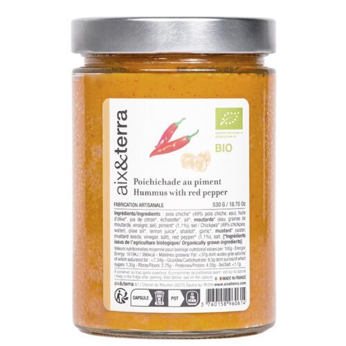 Poichichade au Piment Bio 530gr