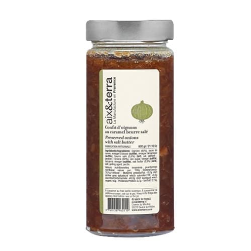 Confit d’oignon au caramel Beurre Salé 600gr