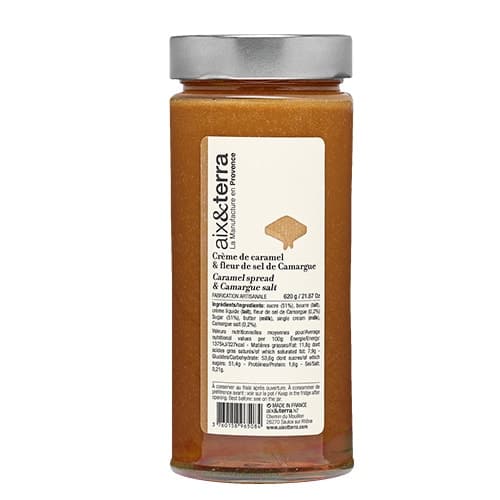 Crème de Caramel & Fleur de Sel de Camargue 620gr