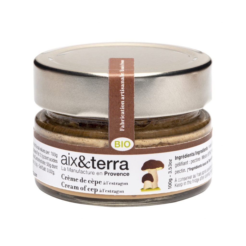 Crème de cèpes à l'estragon bio 100g