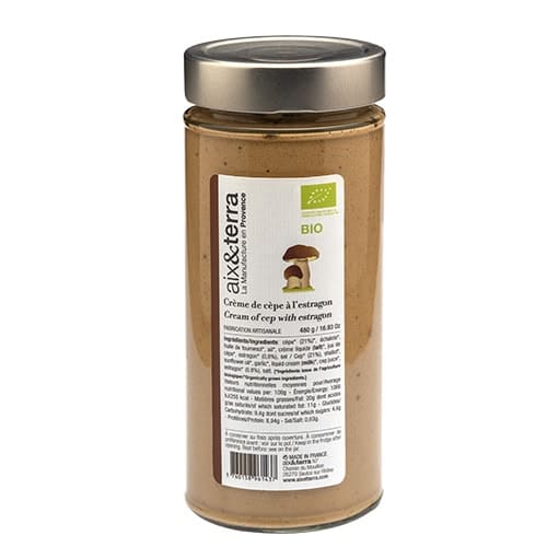 Crème de Cèpe à l’Estragon Bio 480gr