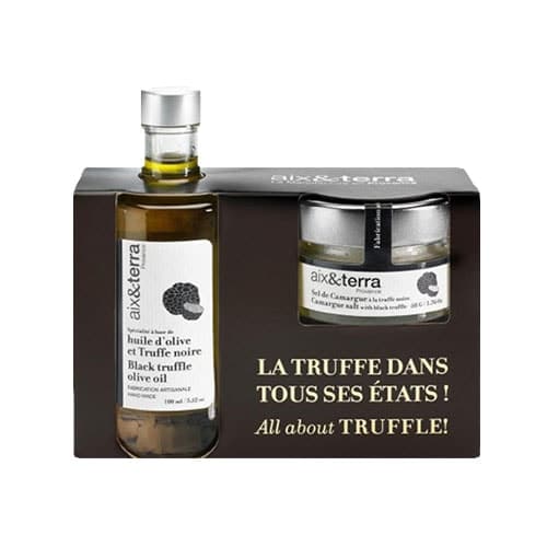 Huile d'olive aromatisée à la Truffe noire - Maison Laury