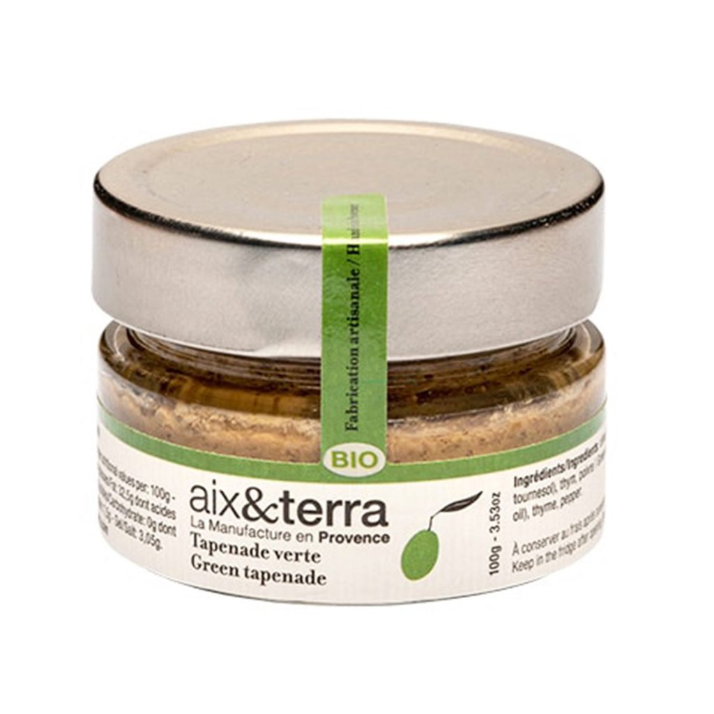 Tapenade verte bio