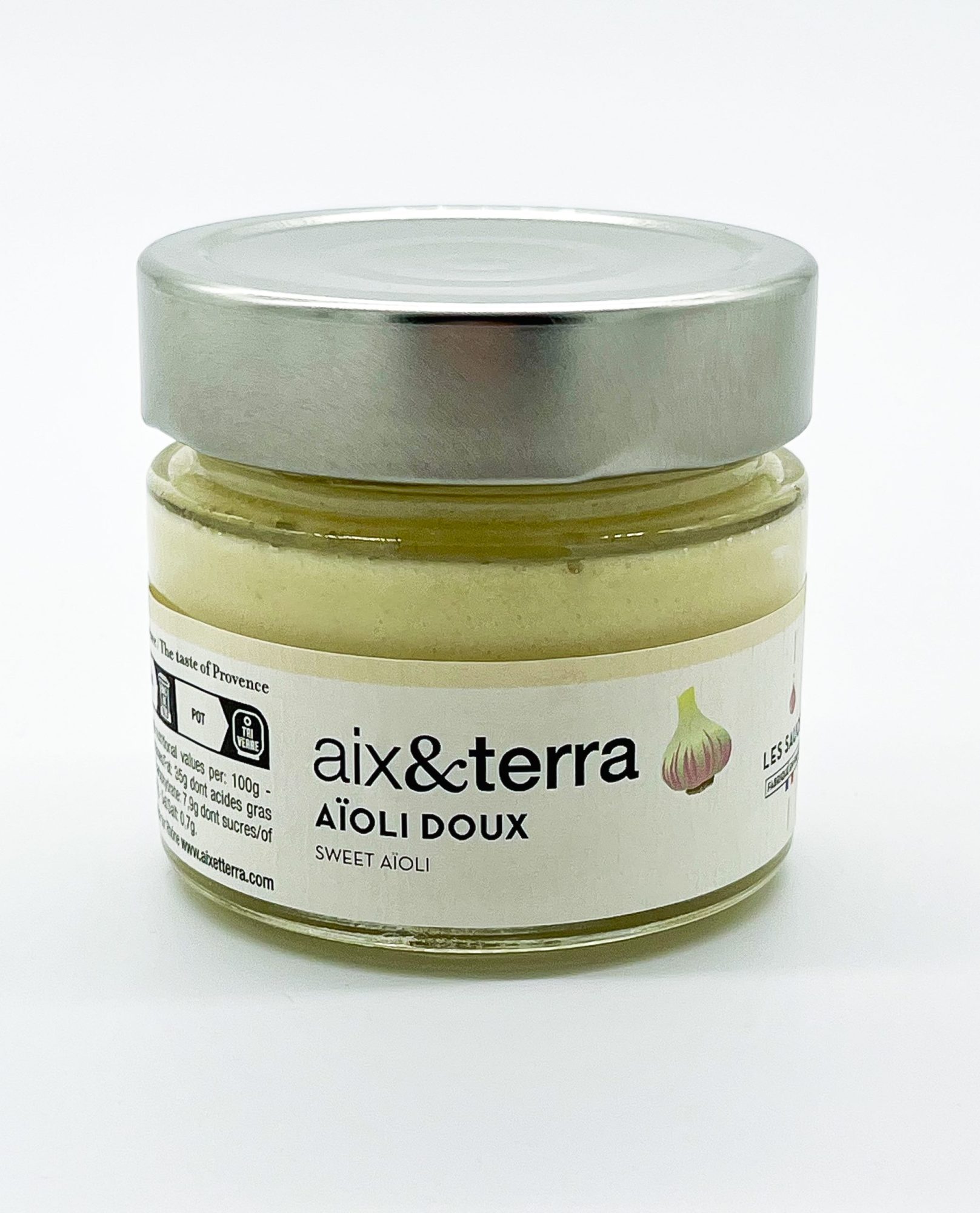 Aïoli doux Bio 140gr – Aix&Terra