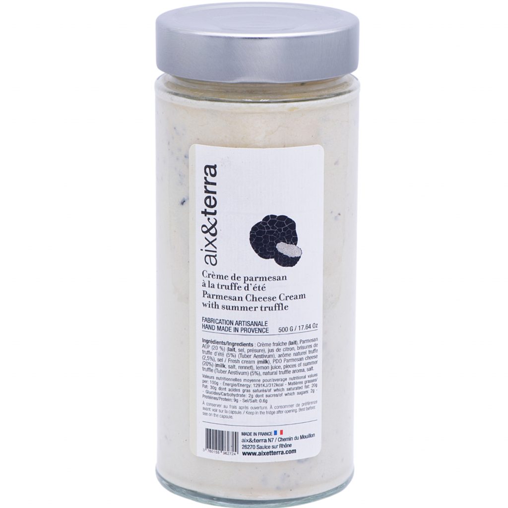 Crème de parmesan truffe d'été