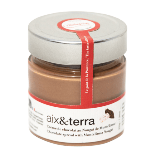 Crème de chocolat au Nougat de Montélimar aix&terra x Chabert&Guillot