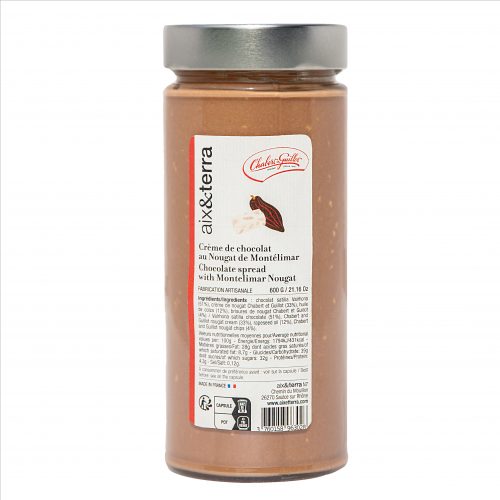 Crème de chocolat au Nougat de Montélimar Chabert&Guillot 600g