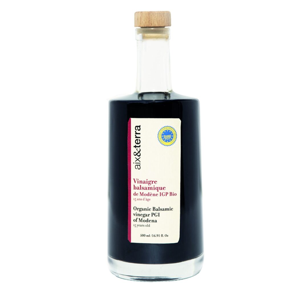 Vinaigre balsamique de Modène IGP BIO aix&terra