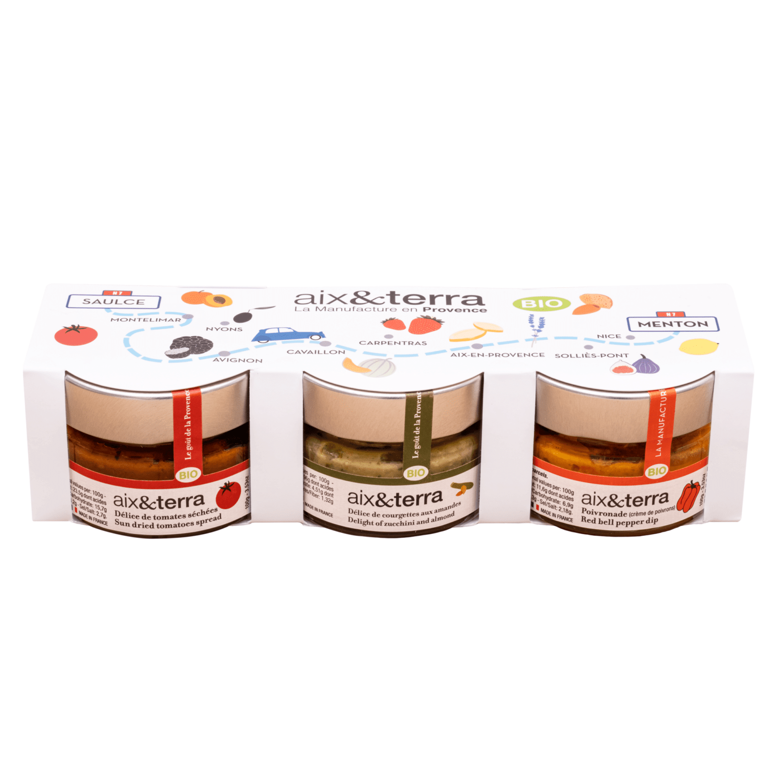 Pack Duo Apéro bio – Aix&Terra