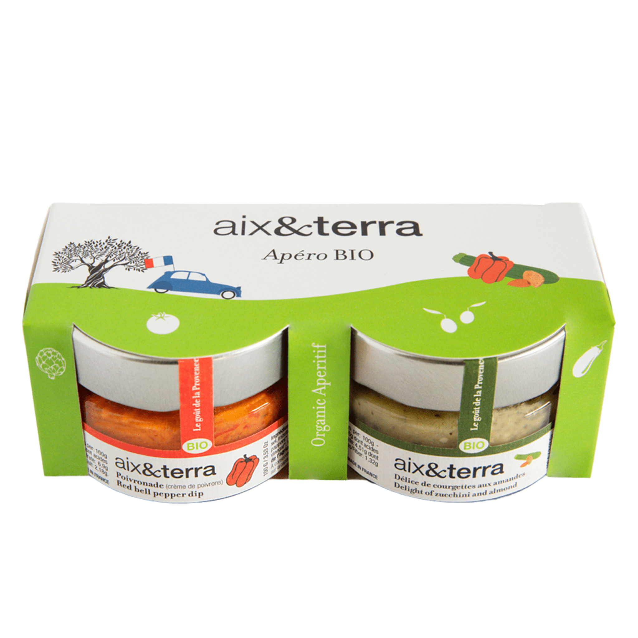 Pack Duo Apéro bio – Aix&Terra