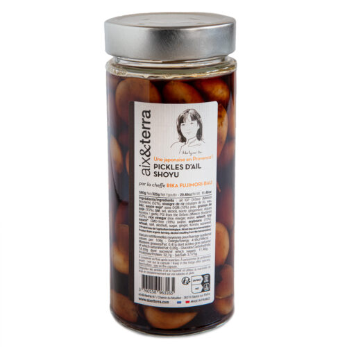 Pickles d’Ail Shoyu 580gr