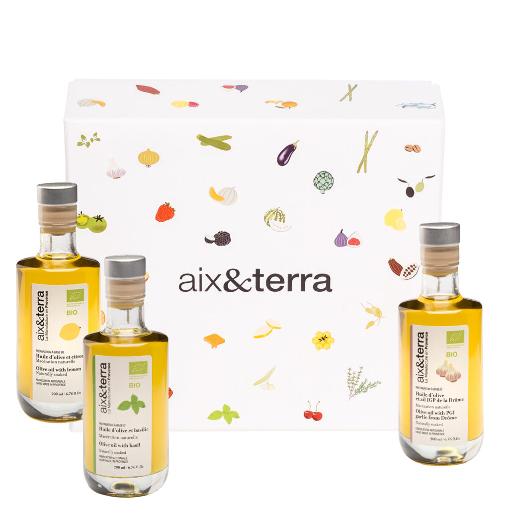 Coffret picto assaisonnements bio aix&terra