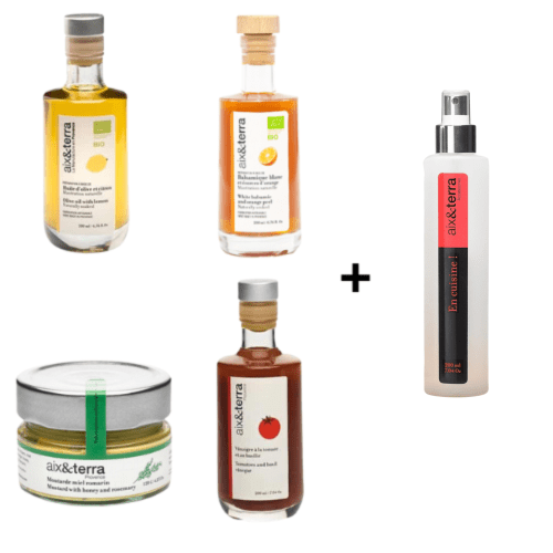 Pack Assaisonnement Salade + (Spray “En cuisine” Aix&terra Offert)