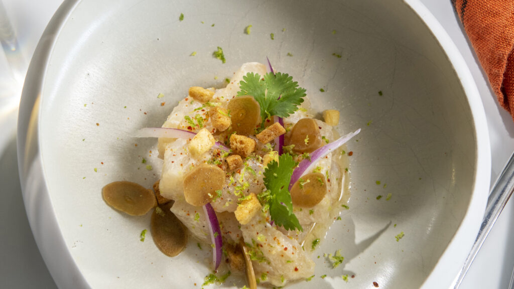 Ceviche cabillaud