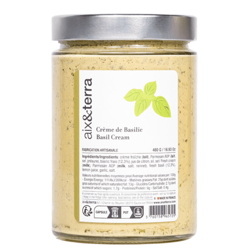 Crème de Basilic 480gr