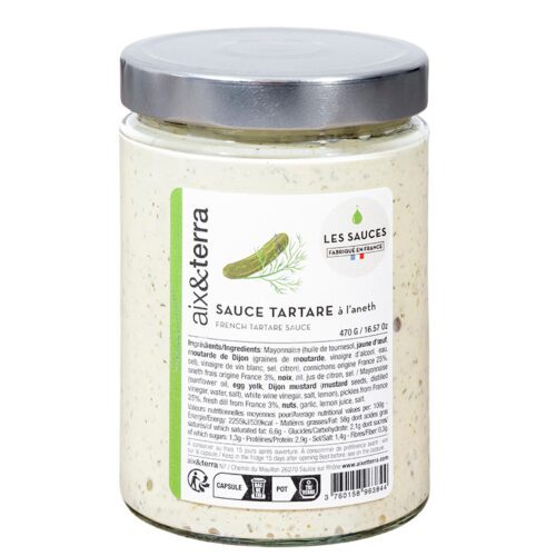 Sauce tartare à l’aneth 470gr