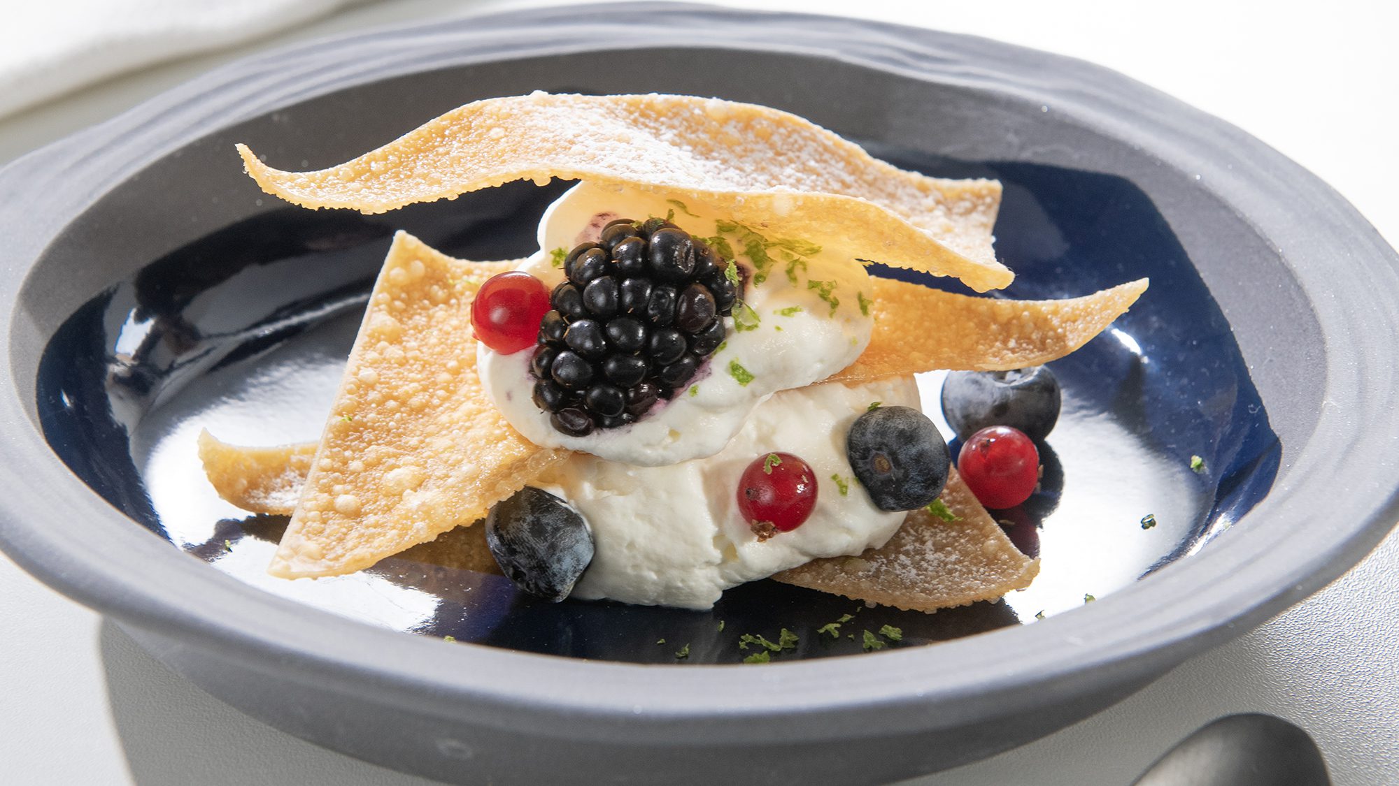 Croustillant Crème de citron aix&terra, fruits rouges