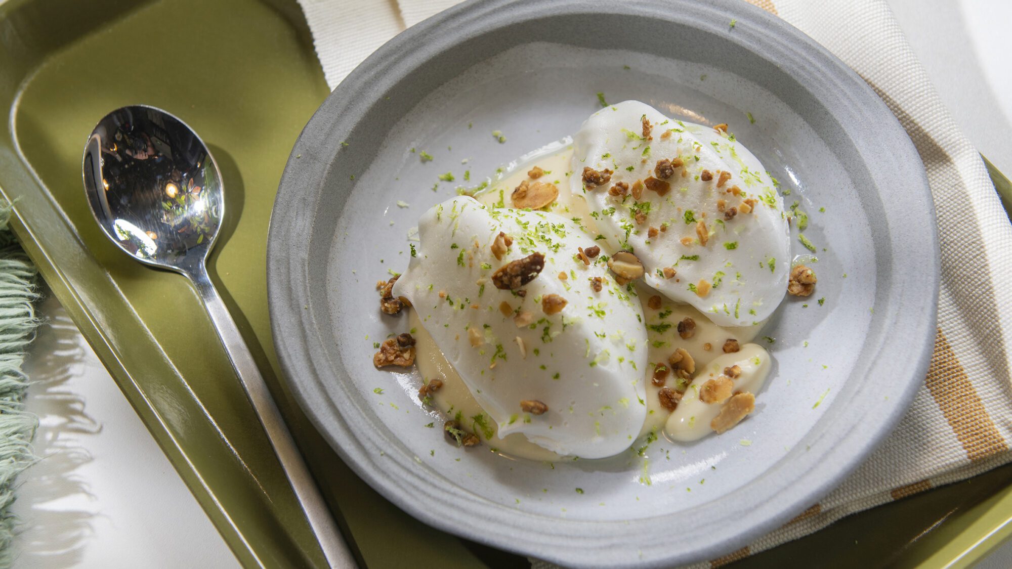 Ile flottante, Crème citron aix&terra
