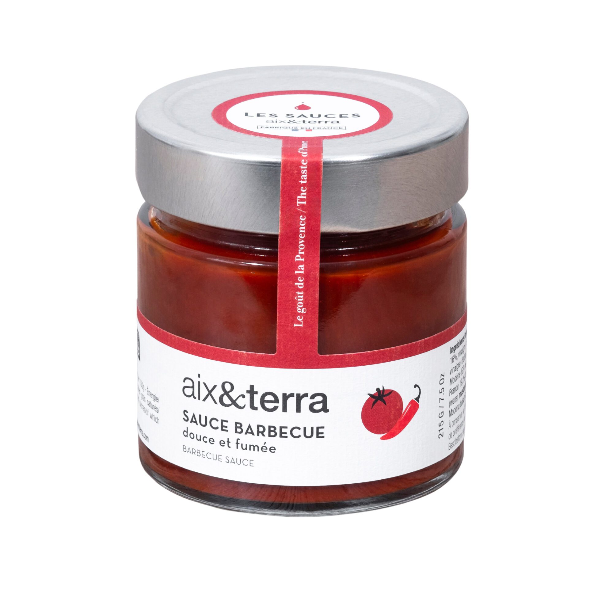 Sauce barbecue 215gr aix&terra