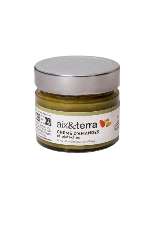 Crème d&rsquo;amandes et pistaches 165gr