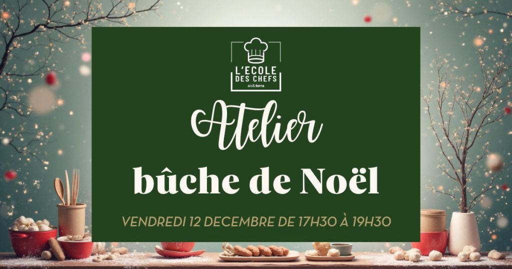 Atelier Bûche de Noël
