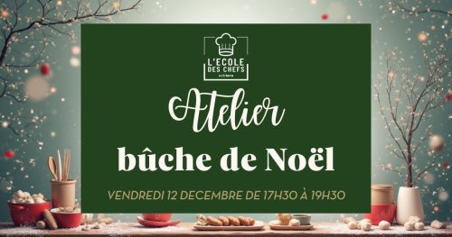 Atelier Bûche de Noël