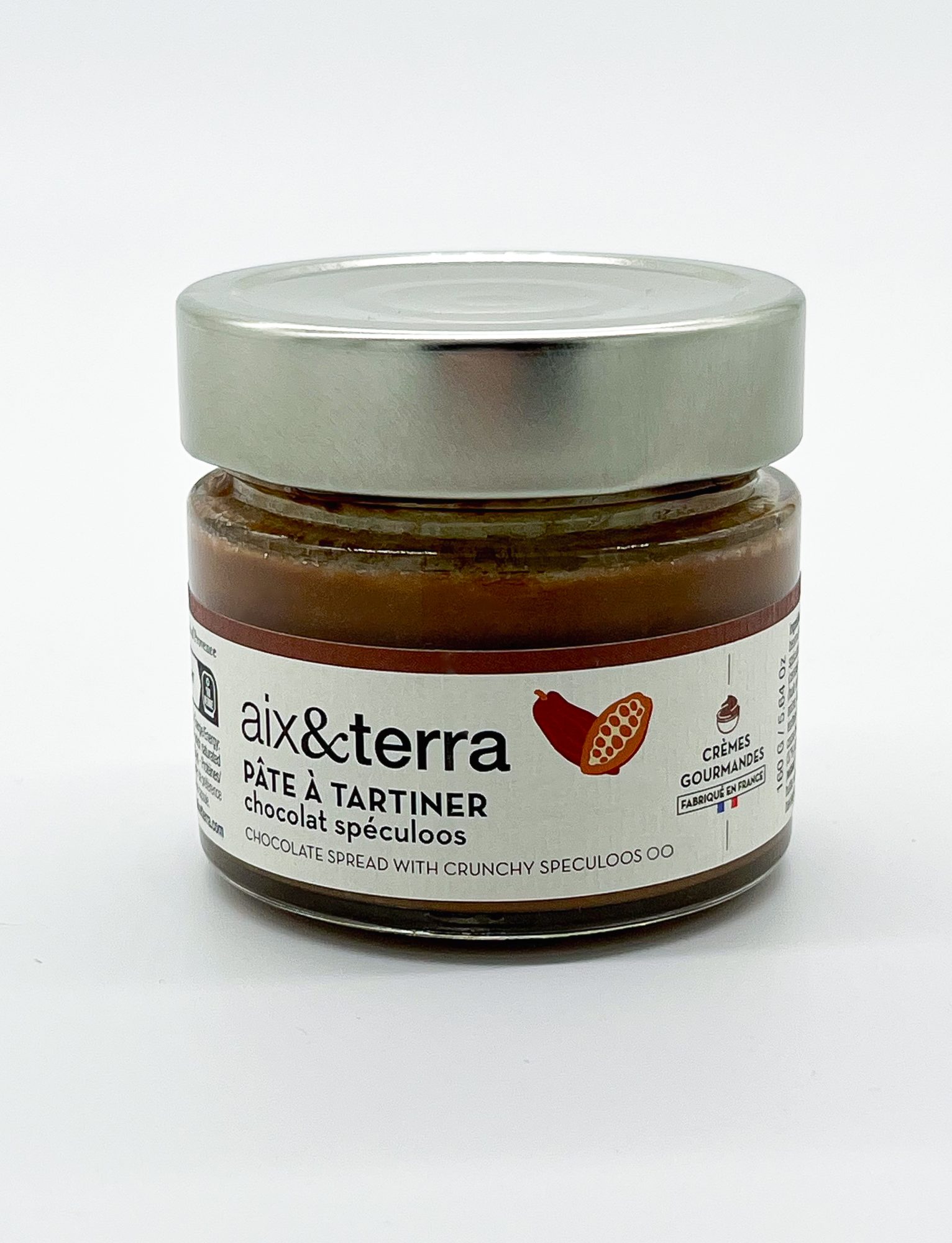 Pâte à tartiner Chocolat Spéculoos 160gr