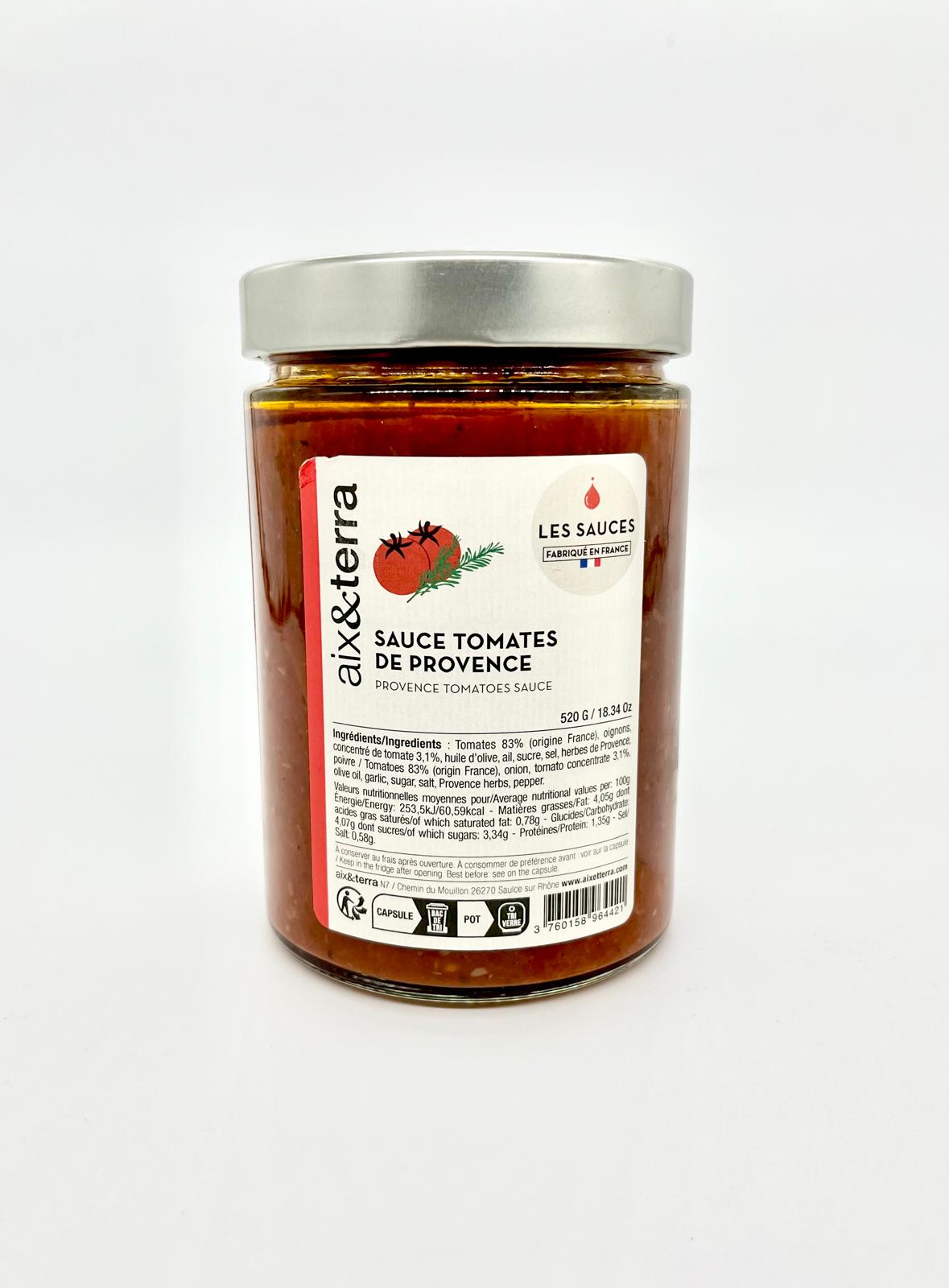 Sauce tomates de Provence 520gr