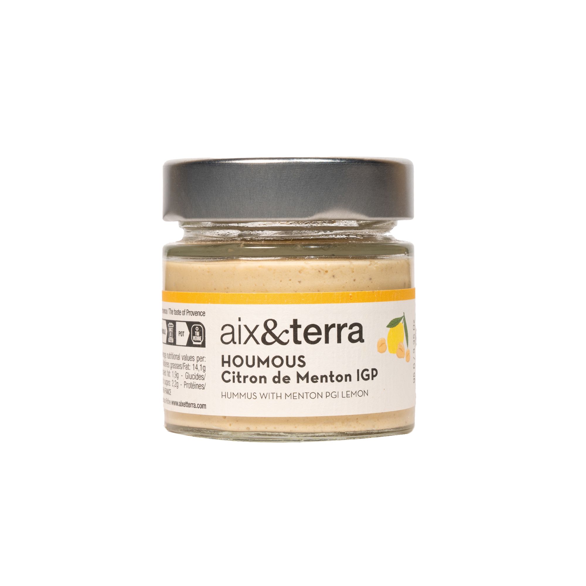 Houmous Citron de Menton IGP 95g